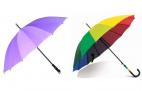 Jednokolorowe czy wielobarwne- pojedynek parasolek!